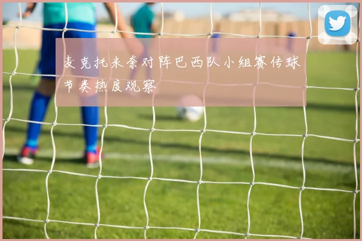 麦克托米奈对阵巴西队小组赛传球节奏热度观察